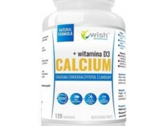 Wish Calcium 1000 mg + Vitamin D3 2000 - 120 Capsule